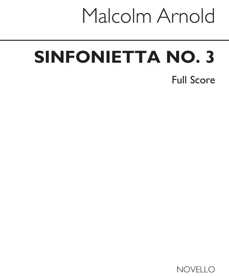 Sinfonietta No.3 Op.81