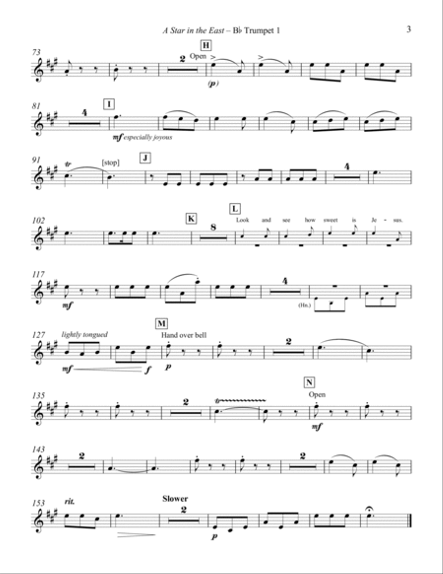 A Star in the East Choir scores gallery preview page 3