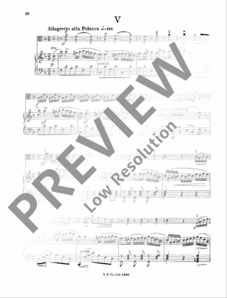 Notturno Piano Accompaniment scores gallery preview page 19