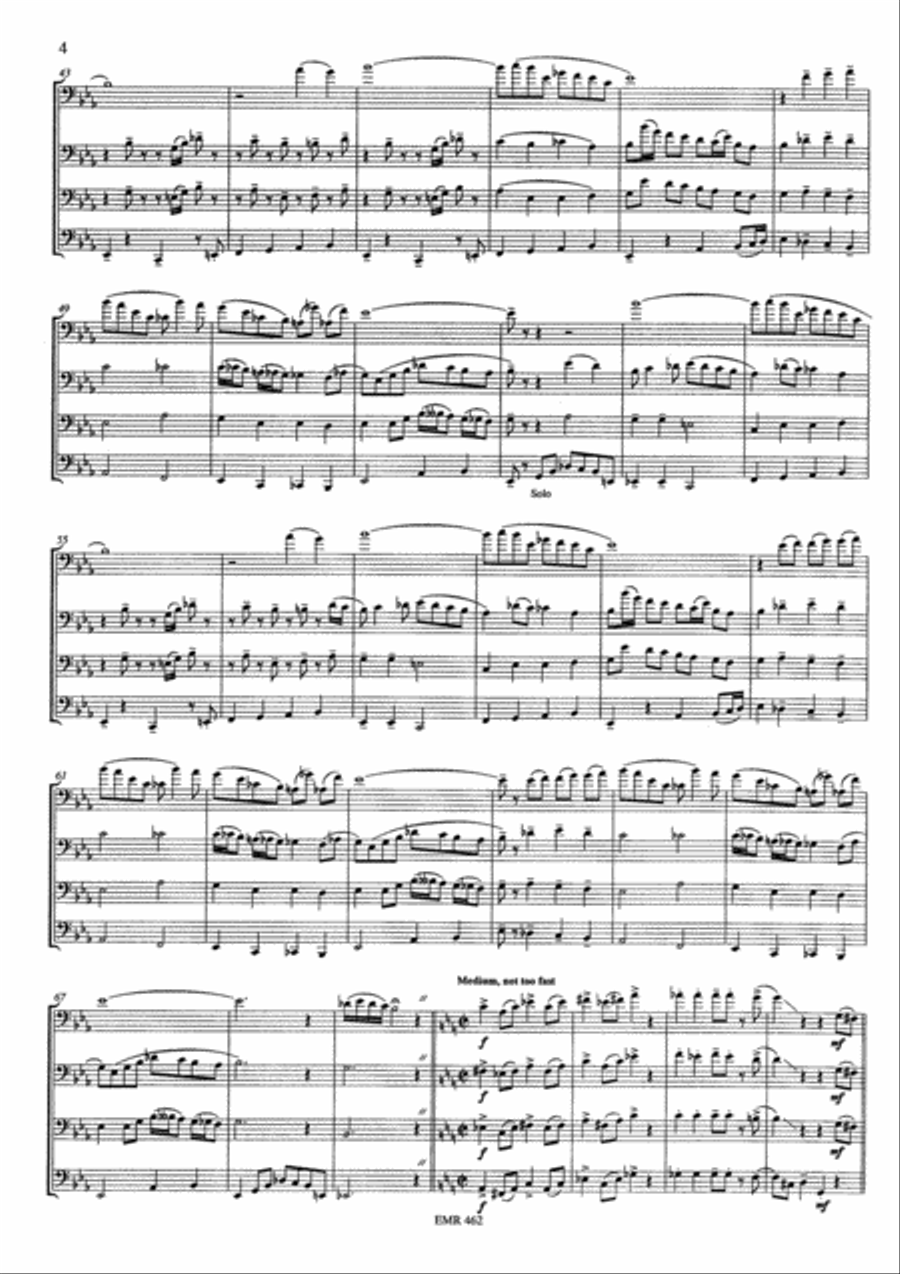 A Portrait No. 2 A Portrait No. 2 Bassoon Quartet scores gallery preview page 4
