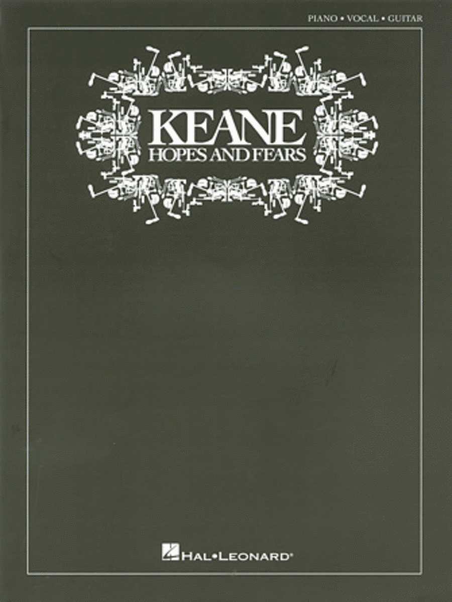 Keane – Hopes and Fears Piano, Vocal, Guitar scores gallery preview page 1