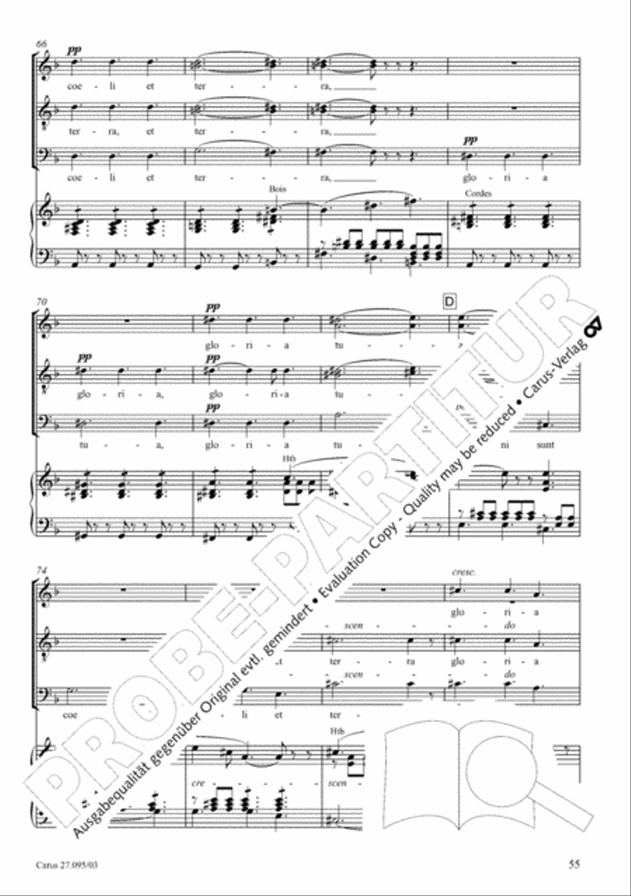 Messe solennelle de sainte Cecile Messe solennelle de sainte Cecile STB scores gallery preview page 56
