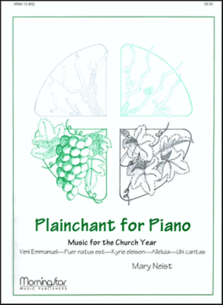 Plainchant for Piano Piano Solo scores gallery preview page 1