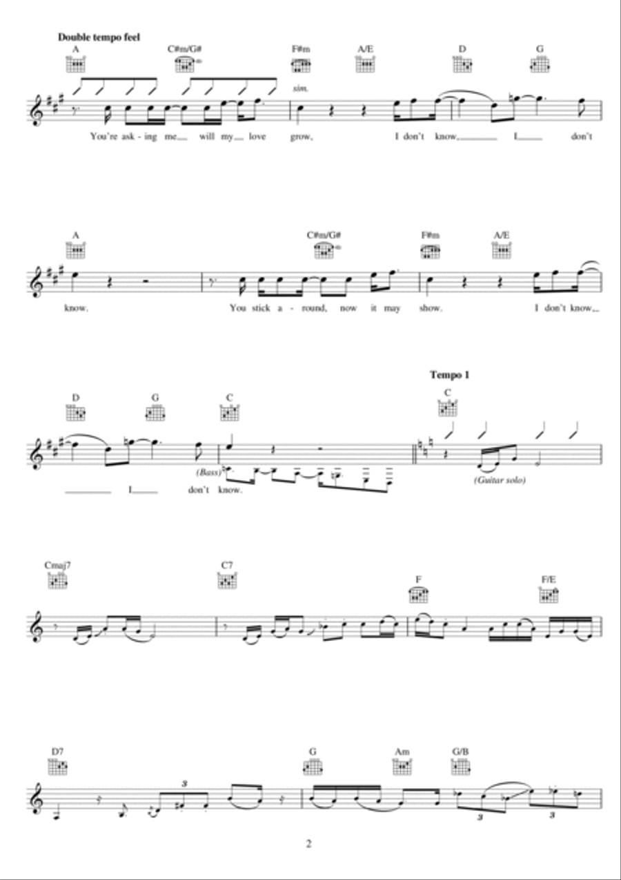 Something Something Piano scores gallery preview page 2