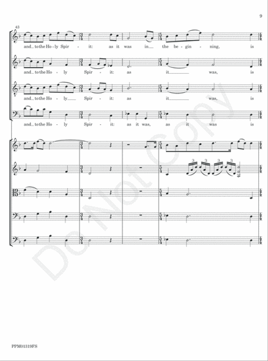 Jubilate (score & parts) Choir scores gallery preview page 12