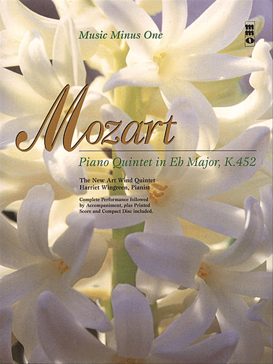 Mozart - Piano Quintet in Eb Major, K.452 Clarinet scores gallery preview page 1