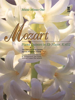 Book cover for Mozart - Piano Quintet in Eb Major, K.452