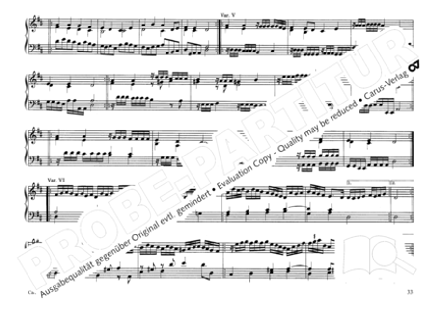 Estendorffer: Orgelwerke II (Organ Works II) Organ Solo scores gallery preview page 36