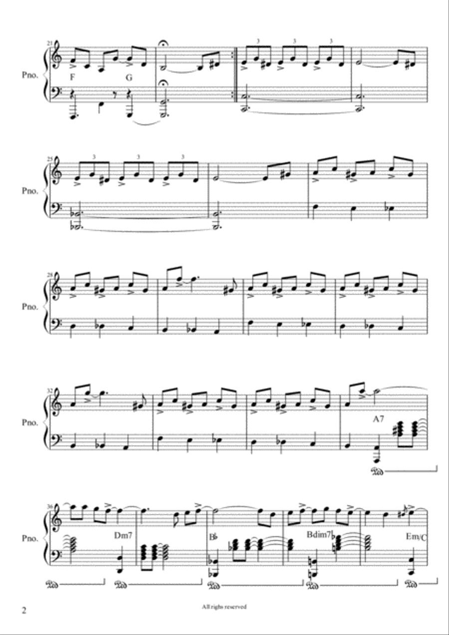 Unsound Blues Jazz Ensemble scores gallery preview page 3