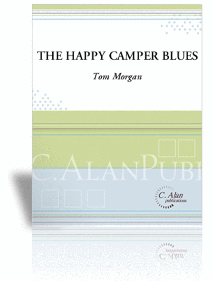 Happy Camper Blues, The (score & parts) Percussion Ensemble scores gallery preview page 1