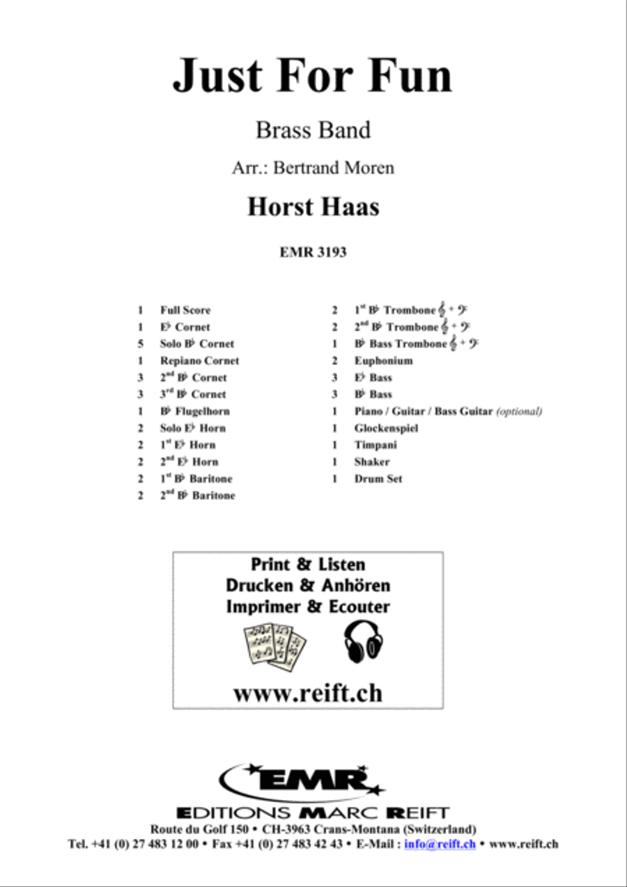 Just For Fun Brass Band scores gallery preview page 2