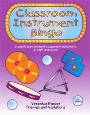 Book cover for Classroom Instrument Bingo