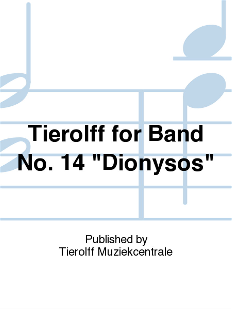 Tierolff for Band No. 14 