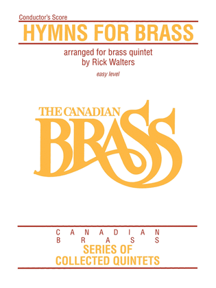 Book cover for Hymns for Brass