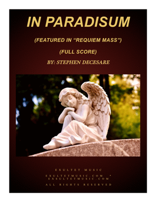 In Paradisum (from "Requiem Mass" - Full Score)