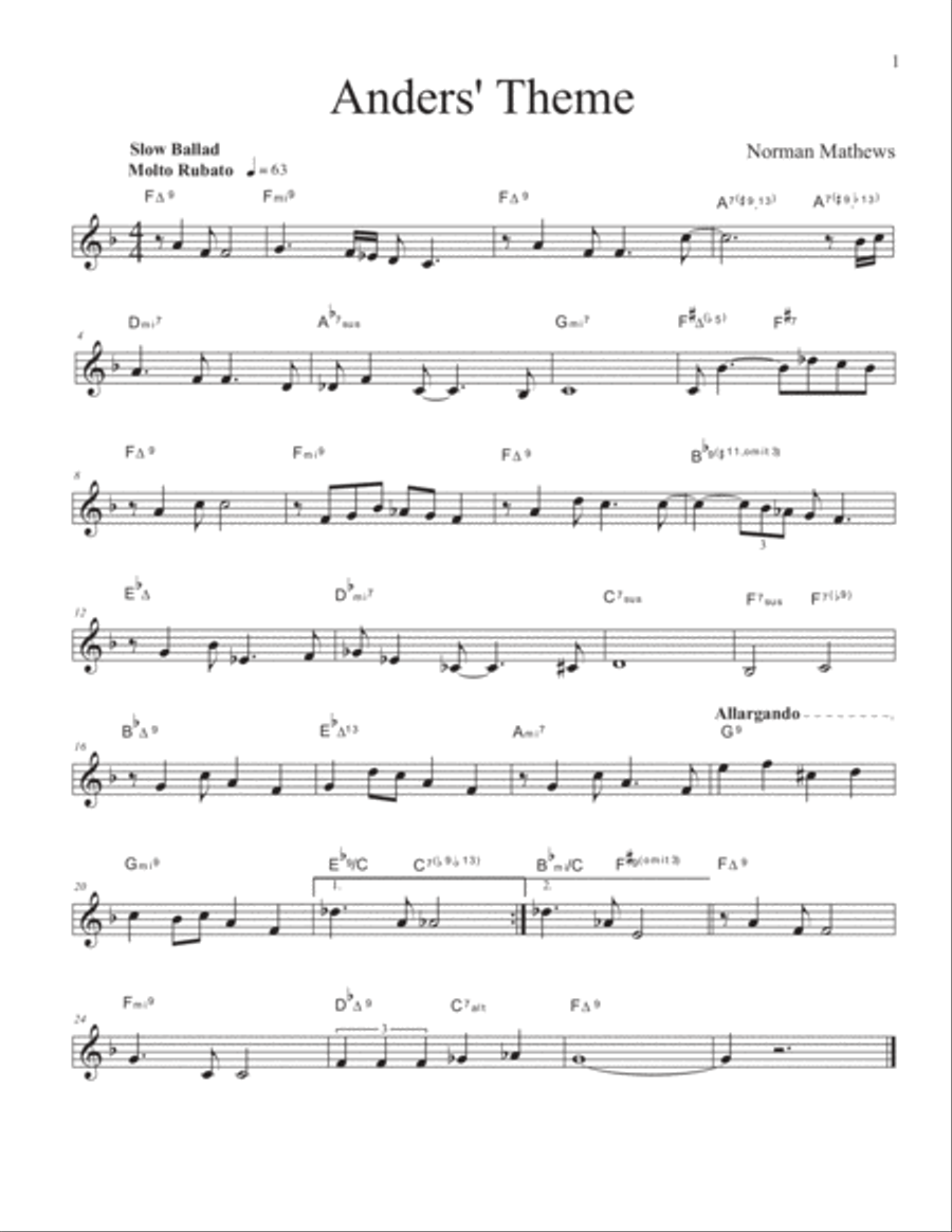 16 Jazz Ballads Voice scores gallery preview page 6