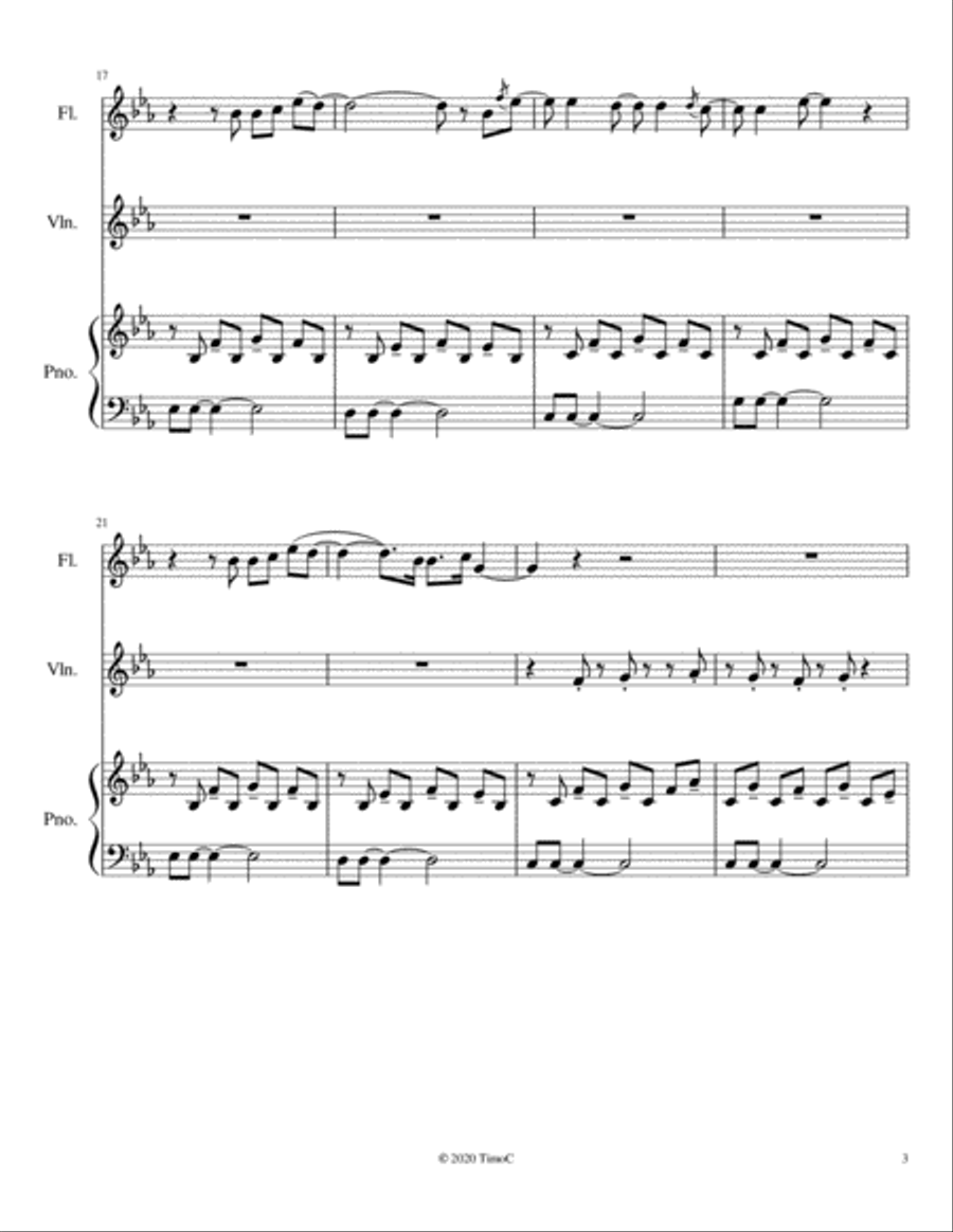 Titanium Flute scores gallery preview page 3