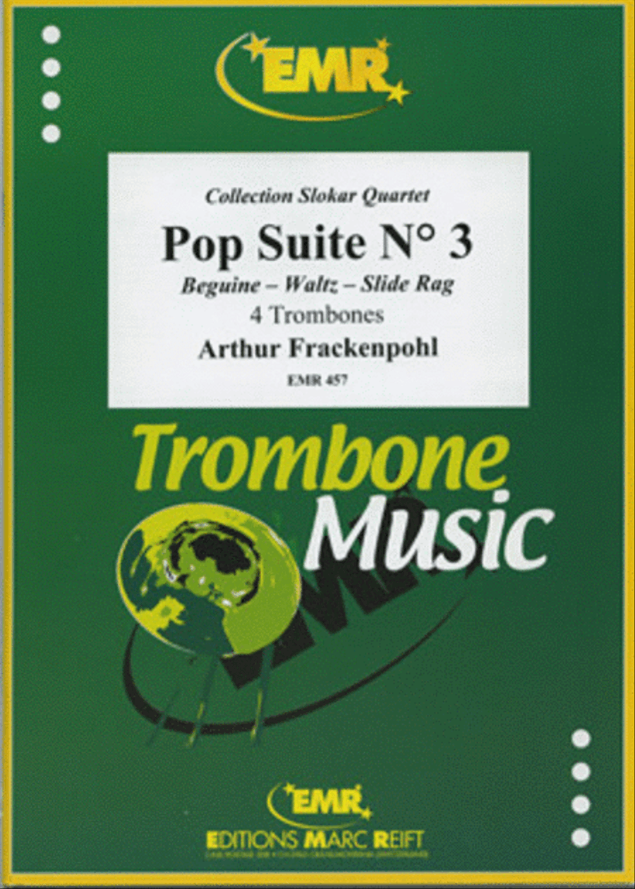 Pop Suite No. 3 Trombone Quartet scores gallery preview page 1