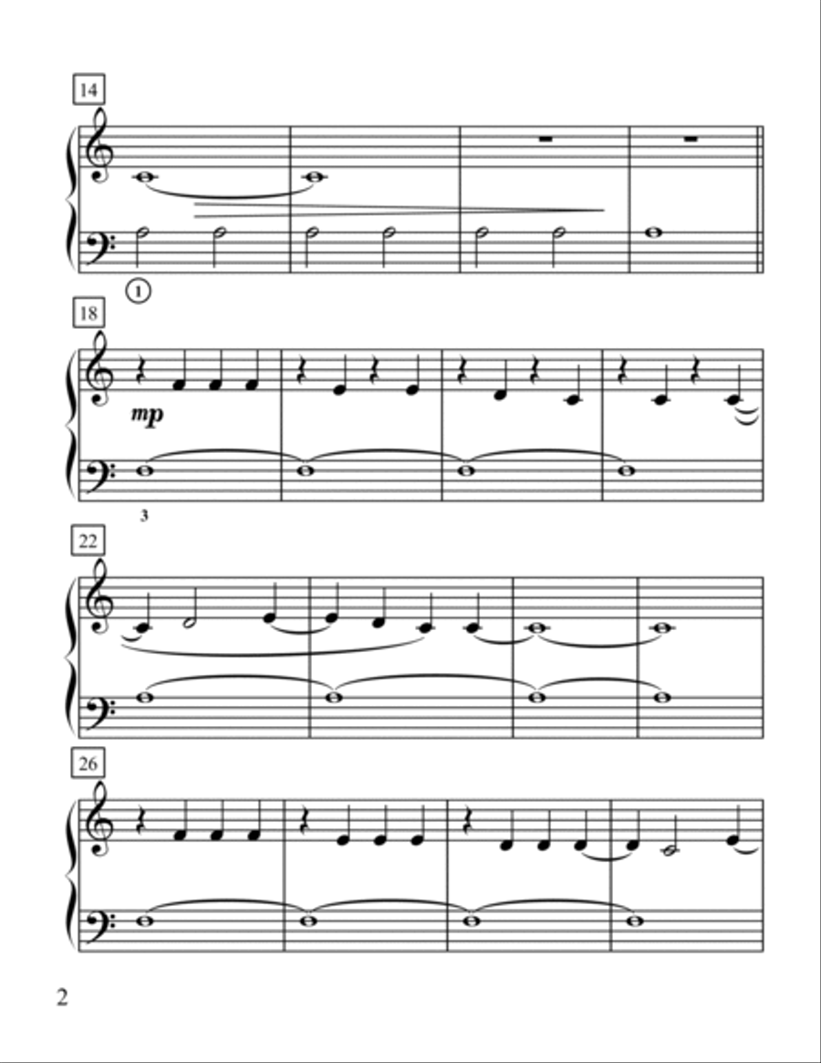 Everything Is Awesome (awesome Remixx!!!) Easy Piano scores gallery preview page 2