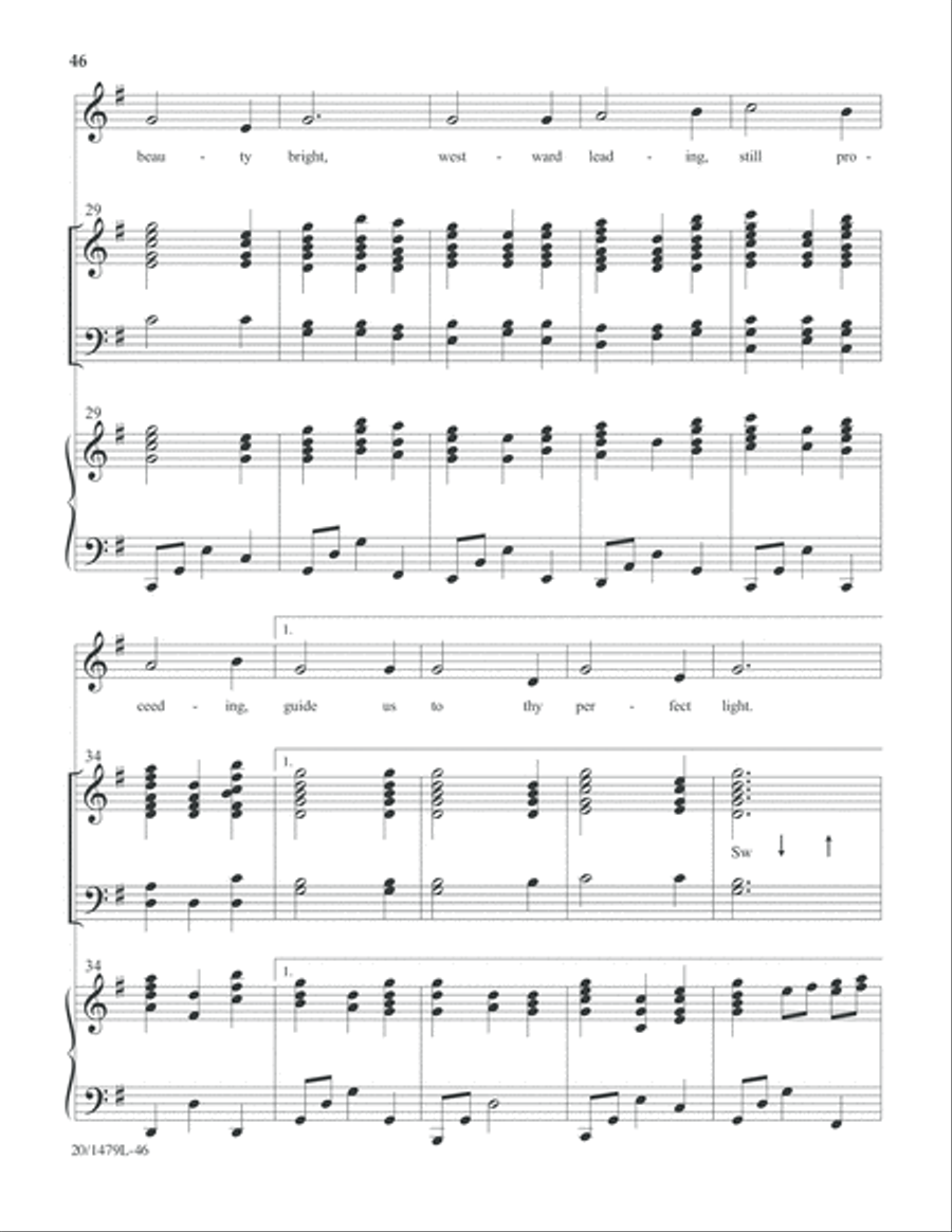 Christmas Carol Celebrations - Keyboard/Handbell Score 5-Octaves scores gallery preview page 47