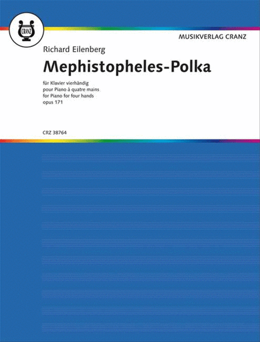 Eilenberg R Mephistopheles Polka Op171(fk) Piano Duet scores gallery preview page 1