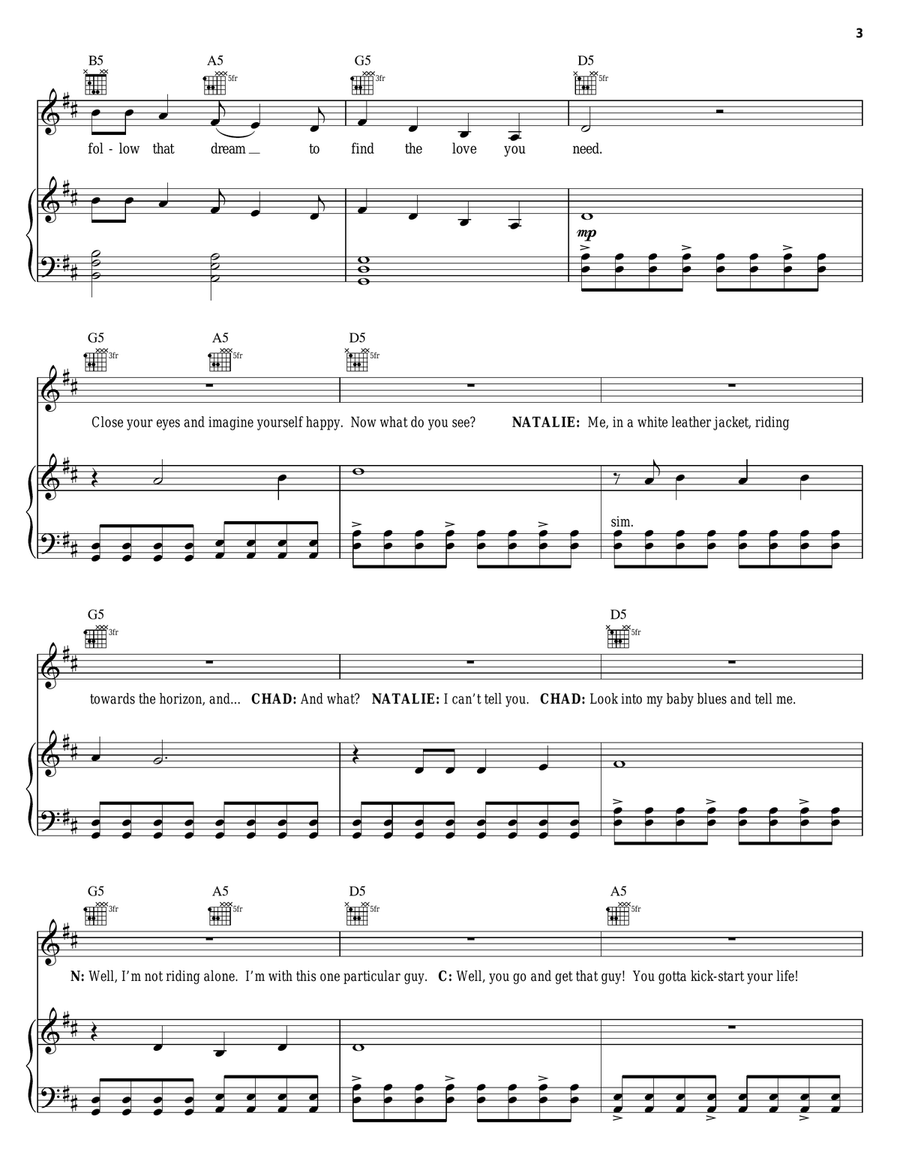 Follow That Dream Acoustic Guitar scores gallery preview page 3