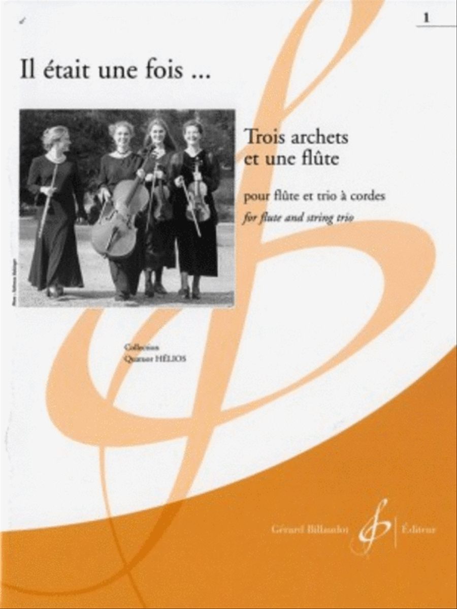 Il était une fois...Trois archets et une flûte Flute scores gallery preview page 1