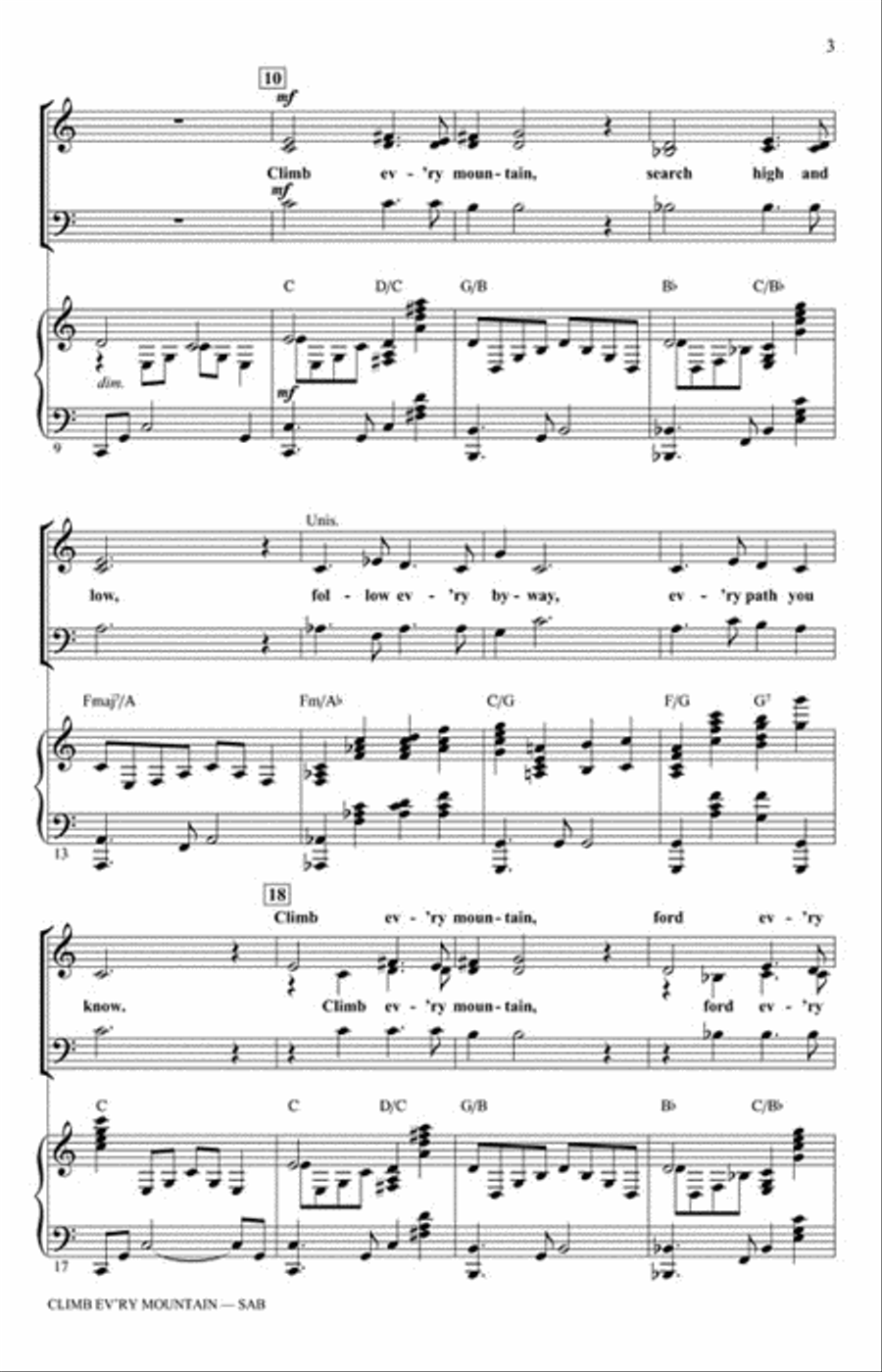 <br>Sheet music extract