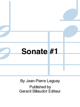 Sonate No. 1