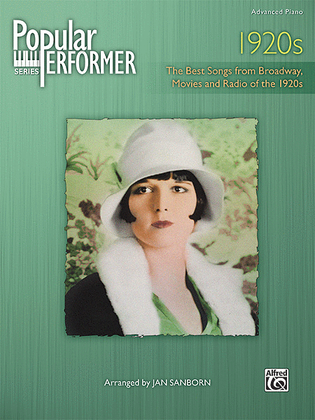 Book cover for Popular Performer -- 1920s