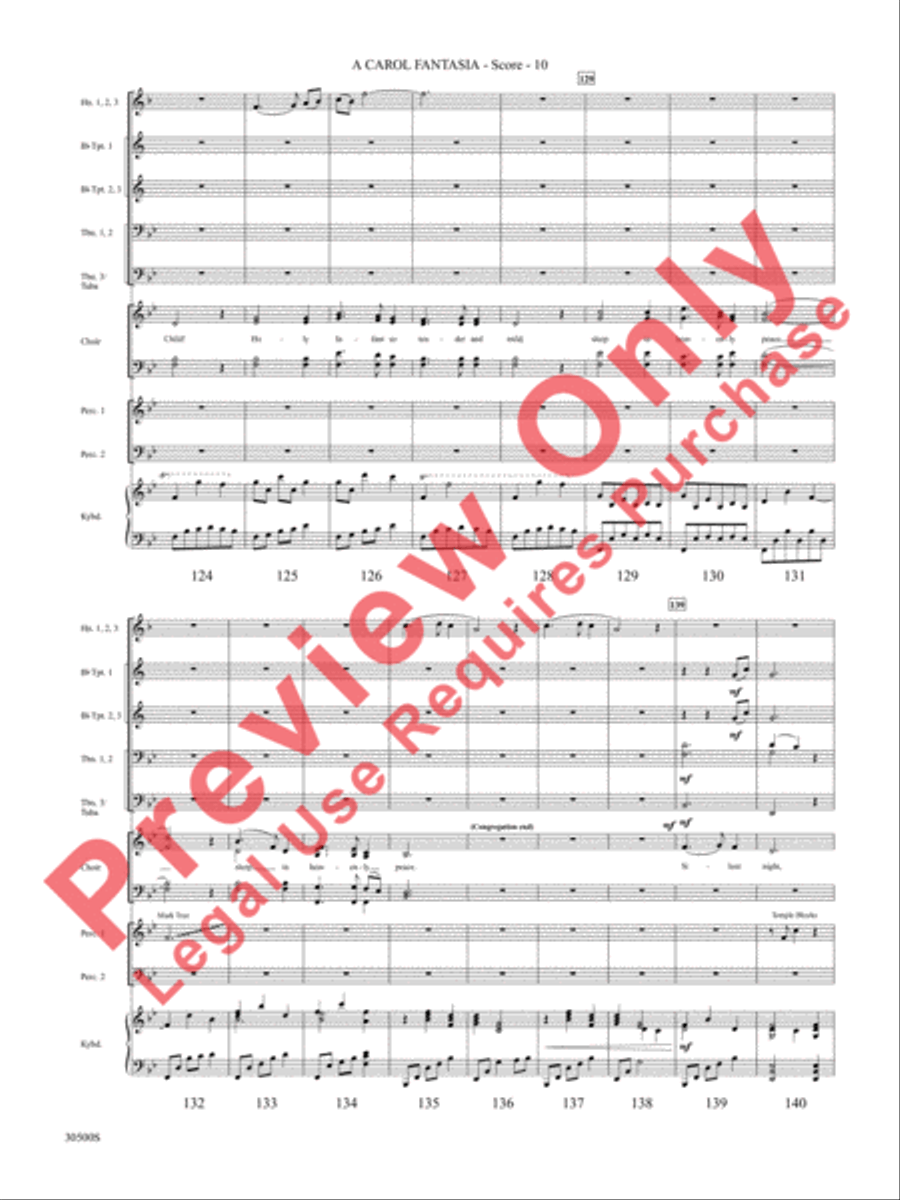 A Carol Fantasia A Carol Fantasia Choir scores gallery preview page 11