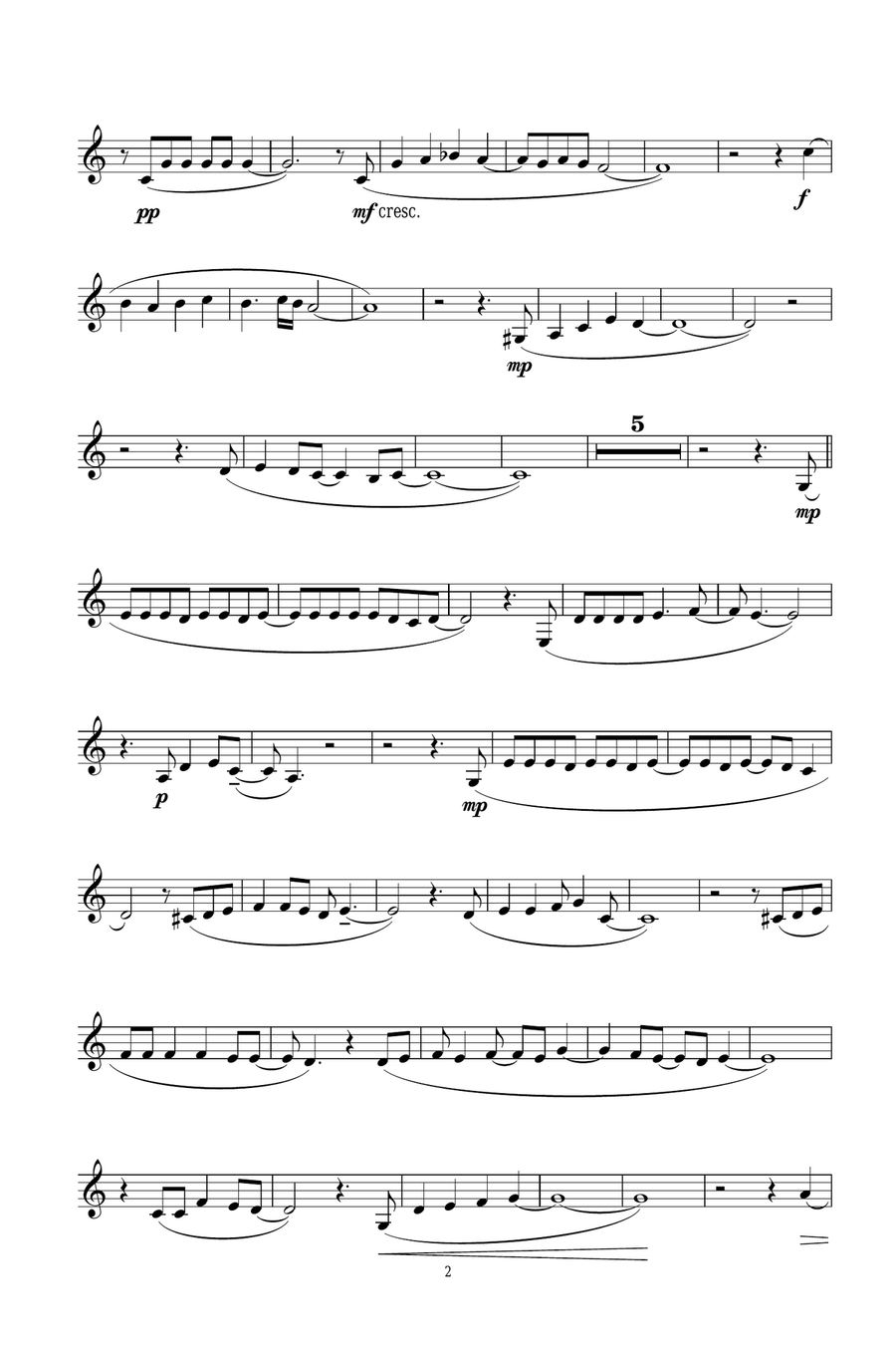 The Lady In Red Clarinet Solo scores gallery preview page 2