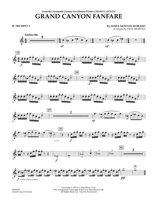 Grand Canyon Fanfare - Bb Trumpet 2