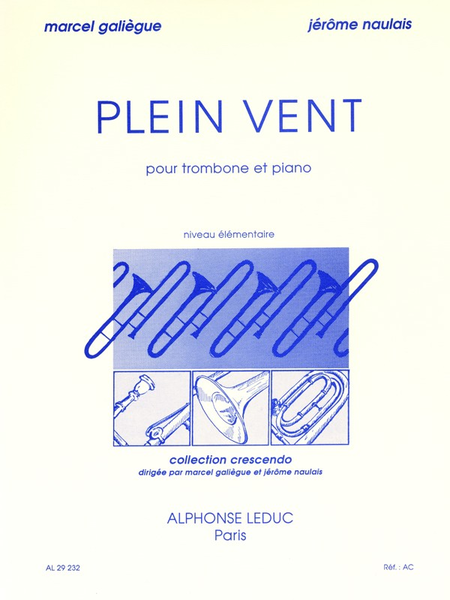 Plein Vent - Trombone Et Piano
