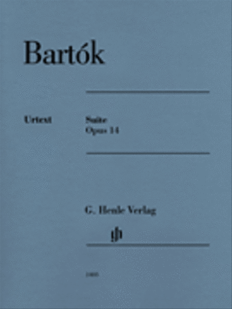 Suite, Op. 14 Piano Solo scores gallery preview page 1