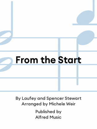 Book cover for From the Start