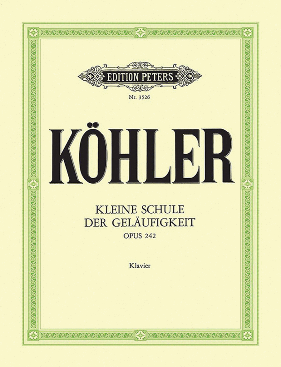 Short School of Velocity Op.242 Piano Solo scores gallery preview page 1