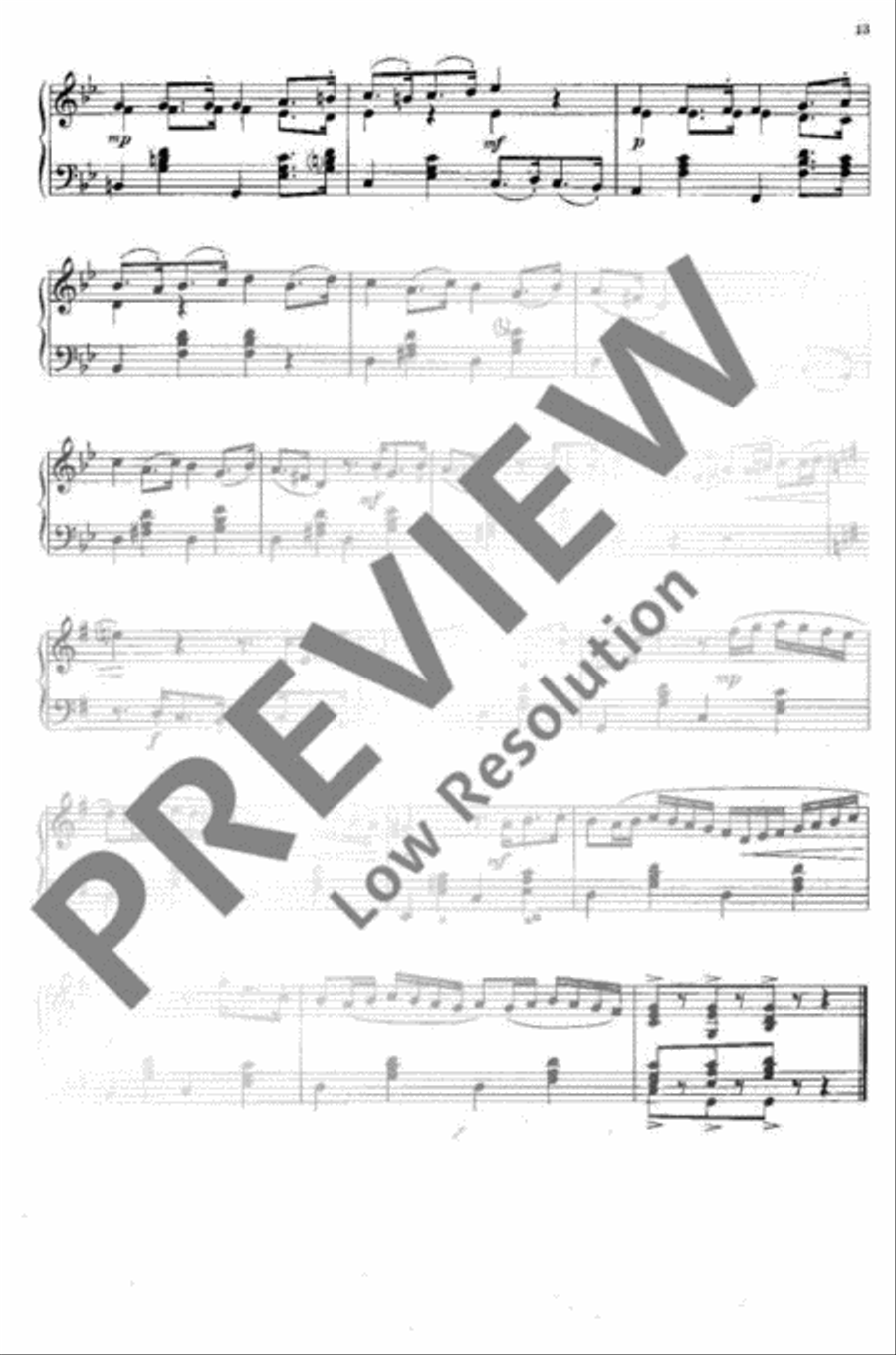 Zwölf Vortragsstücke im alten Stil Accordion scores gallery preview page 14