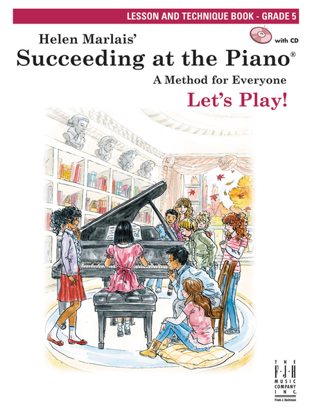 Succeeding at the Piano Lesson & Technique, Grade 5 (w/CD)