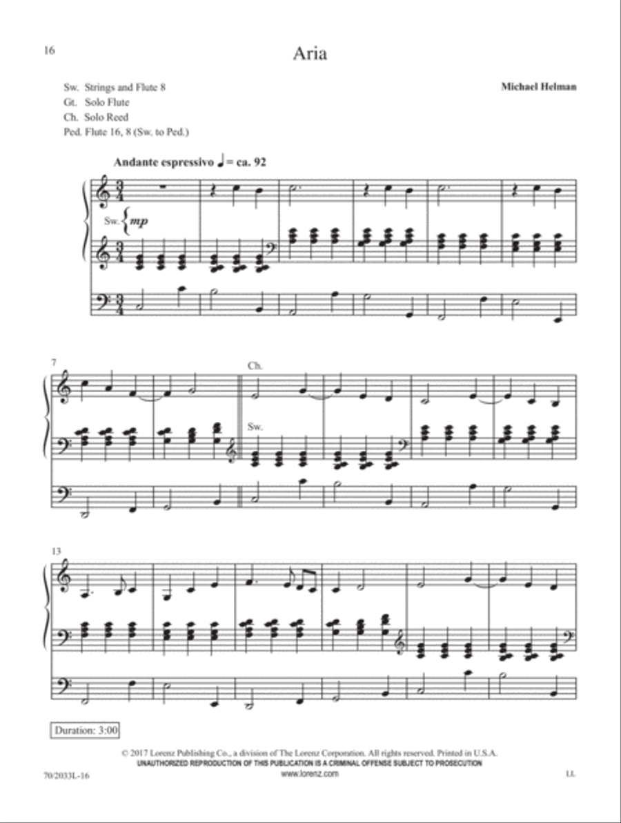 Come, Ye Thankful People, Come! Organ Solo scores gallery preview page 5