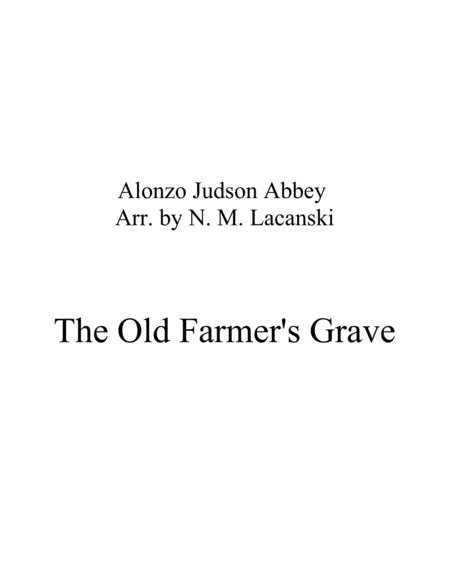 The Old Farmer's Grave image number null