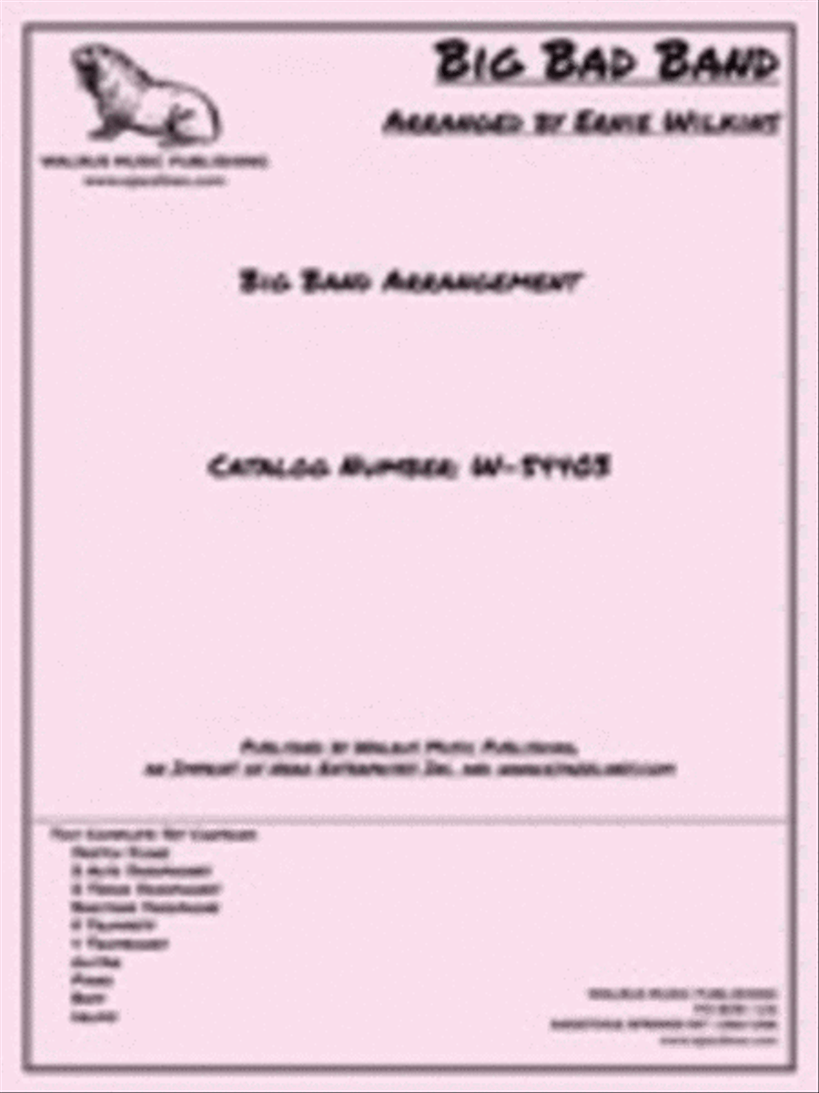 Big Bad Band (Full Big Band) Big Band scores gallery preview page 1