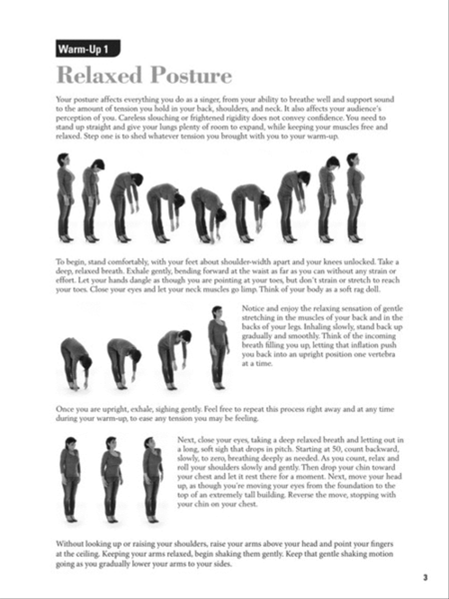 Vocal Warm-Ups Voice scores gallery preview page 3