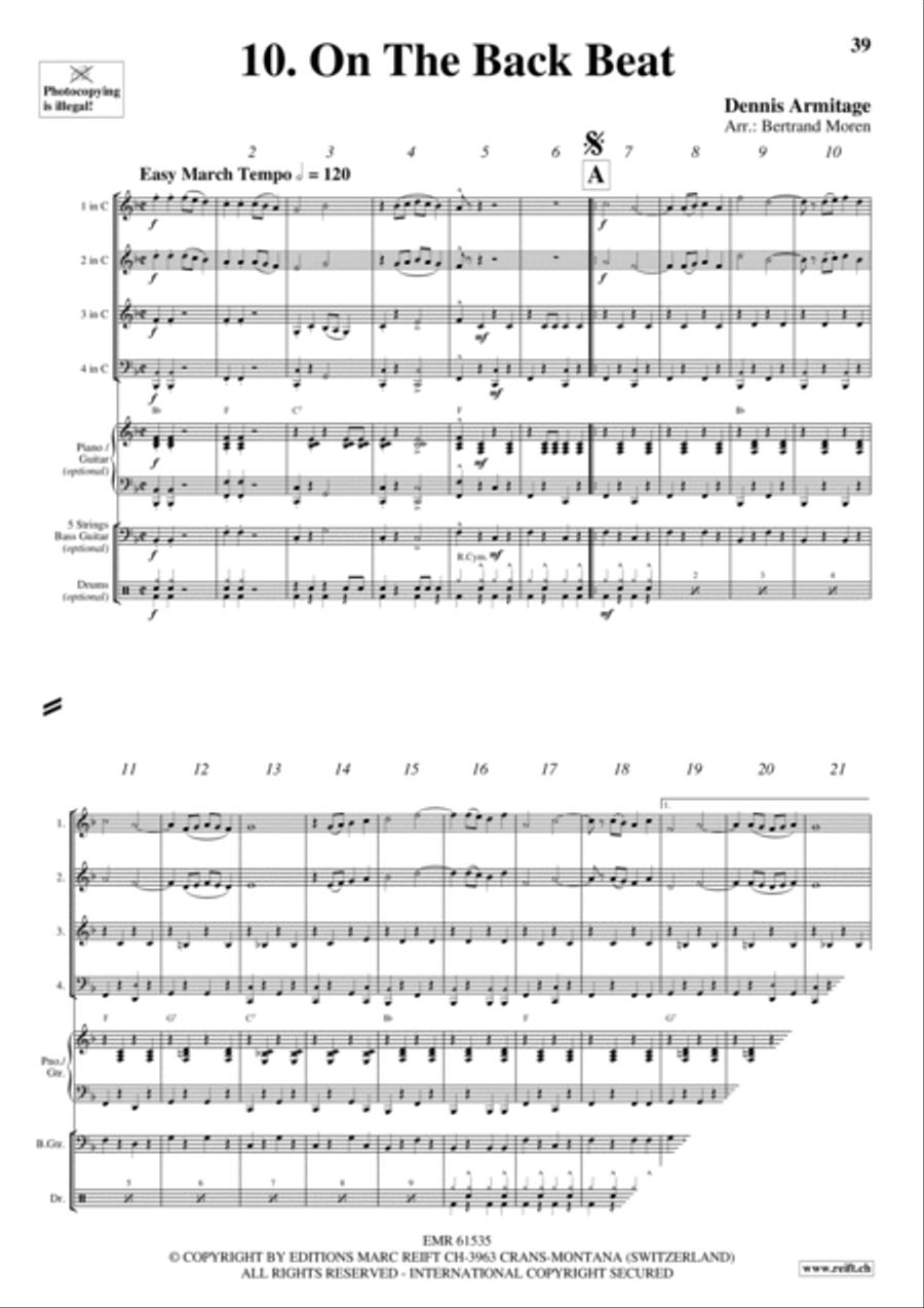 Beer Party Woodwind Quartet scores gallery preview page 12