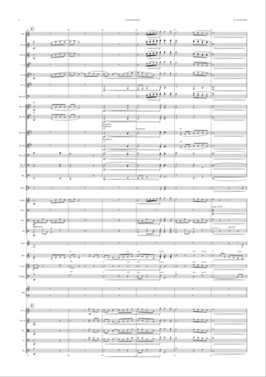 Up On The Roof Full Orchestra scores gallery preview page 4