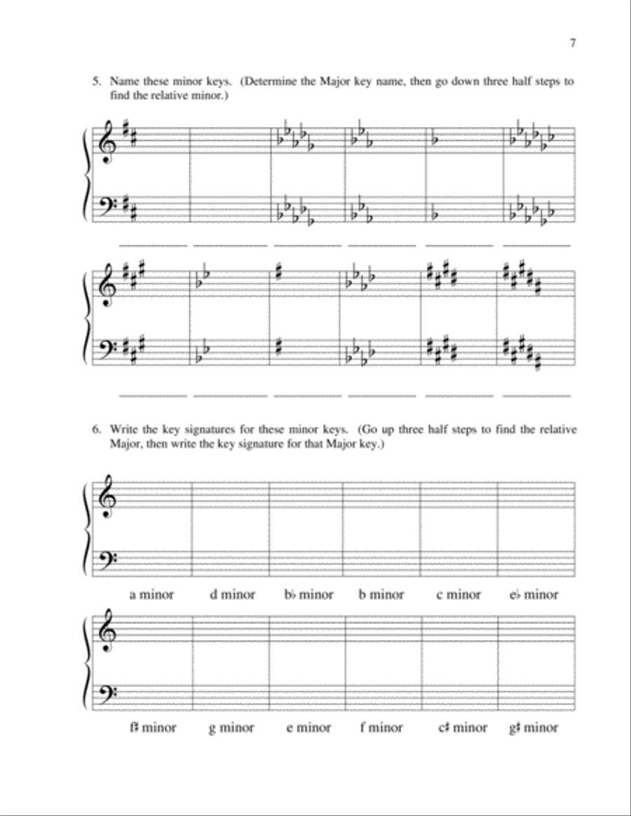 Basics of Keyboard Theory: Level VII (early advanced)