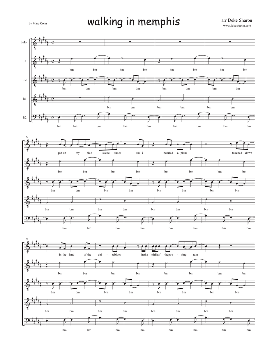 Walking In Memphis Walking In Memphis TB scores gallery preview page 1