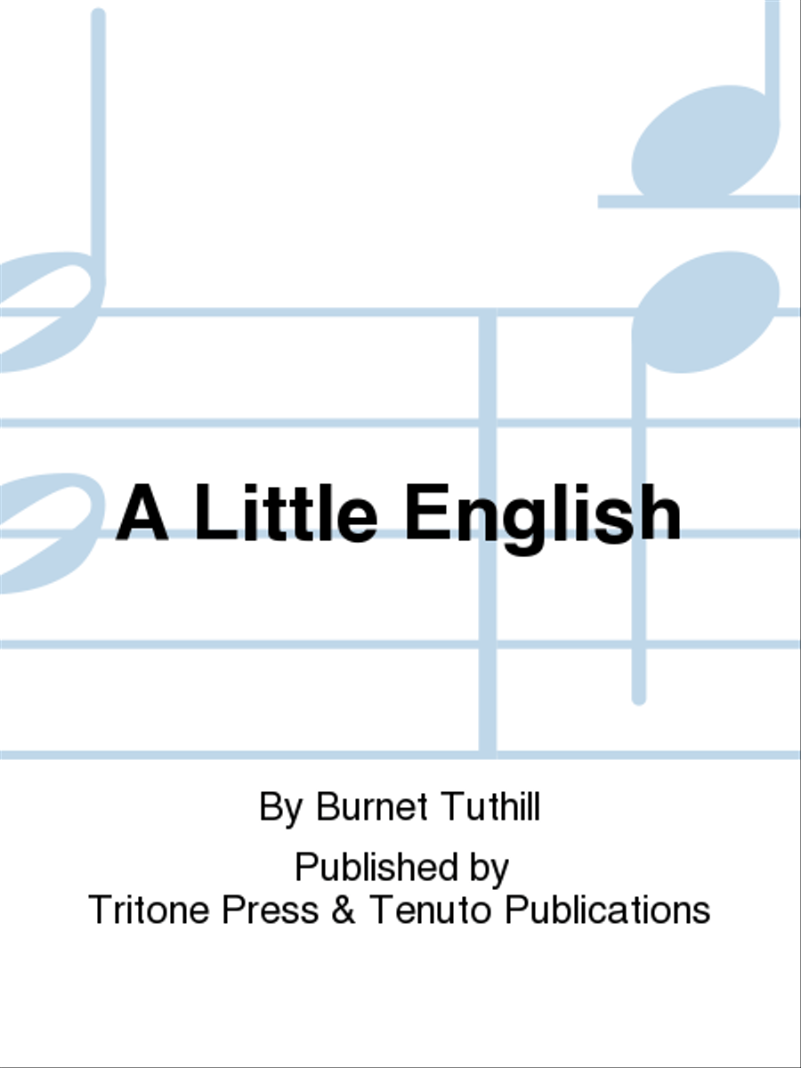 A Little English Chamber Music scores gallery preview page 1