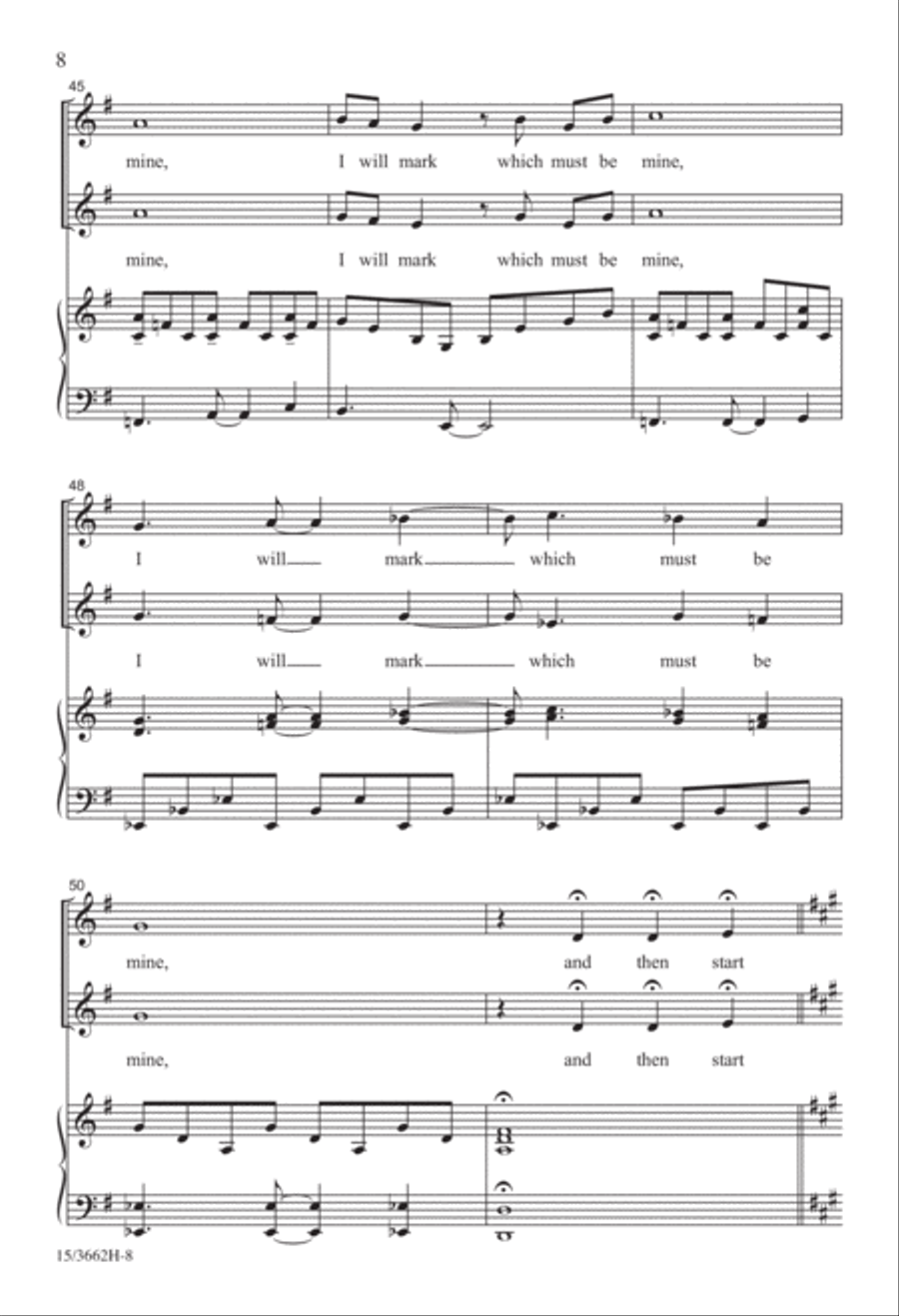 I Will Be the Gladdest Thing SA scores gallery preview page 8