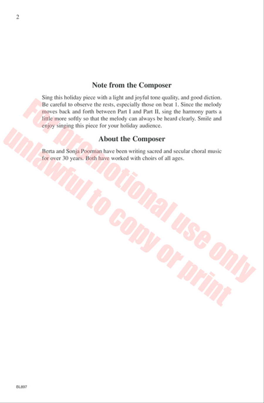 Celebrate and Sing Celebrate and Sing 2-Part scores gallery preview page 3